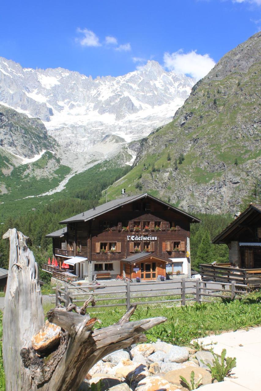 Hotel Edelweiss La Fouly Exteriér fotografie